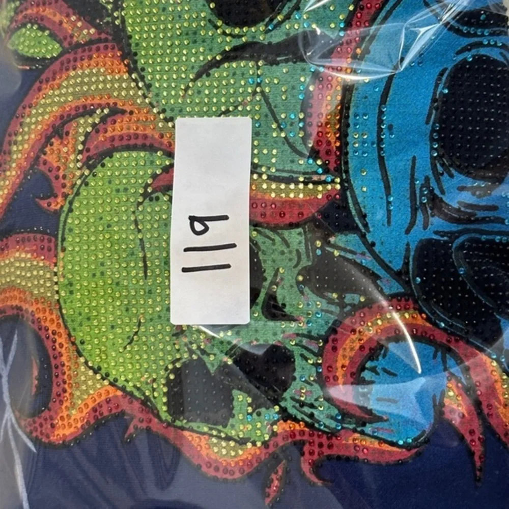 Dk Royal Skulls‎ on Fire Crewneck